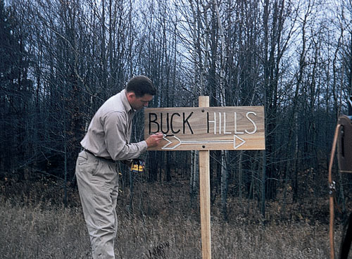 Buck Hills Sign